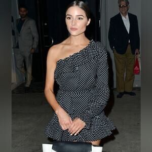 TULAROSA Off the Shoulder Smocked Dress